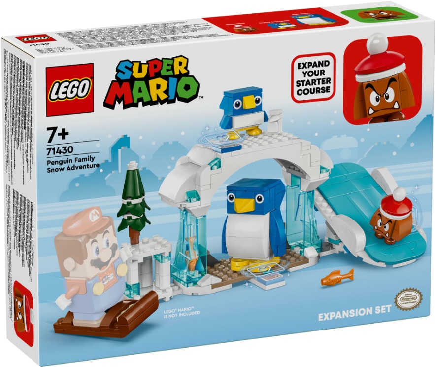 Lego Super Mario - La Settimana Bianca Della Famiglia Pinguotto (Espansione) 71430