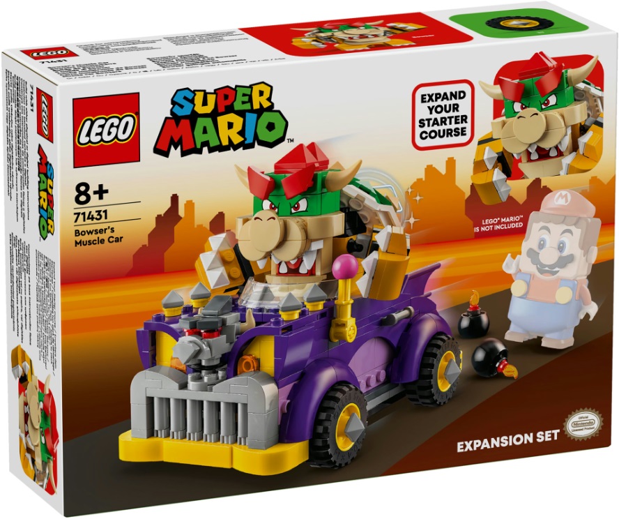 Lego Super Mario - Il Bolide Di Bowser (Pack Di Espansione) 71431