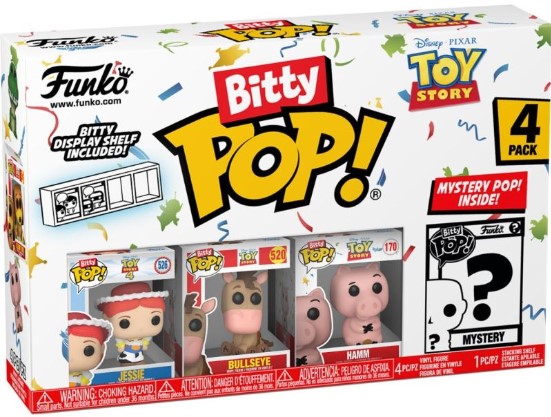 Bitty Pop! DC Comics - Jessie (4 pack)