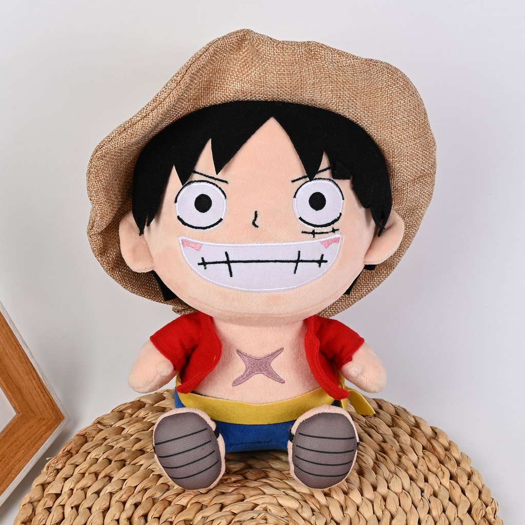 One Piece Peluche Monkey D Luffy New World 25 Cm Sakami Merchandise