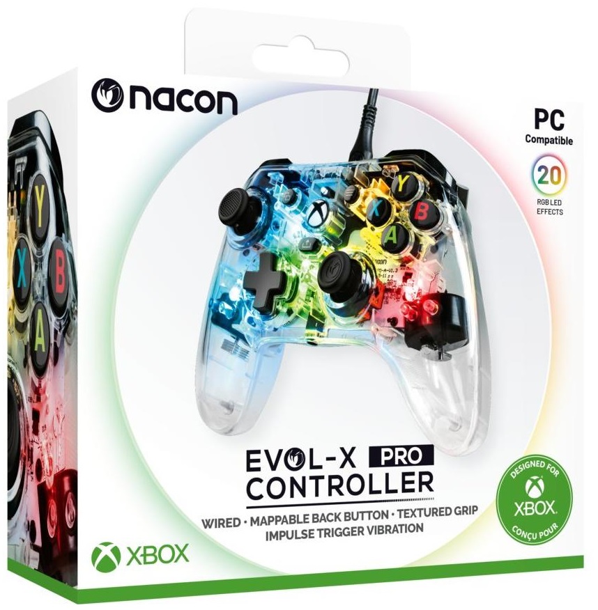 Nacon Pro Controller Evolve-X (RGB, Series X/S, One , PC)
