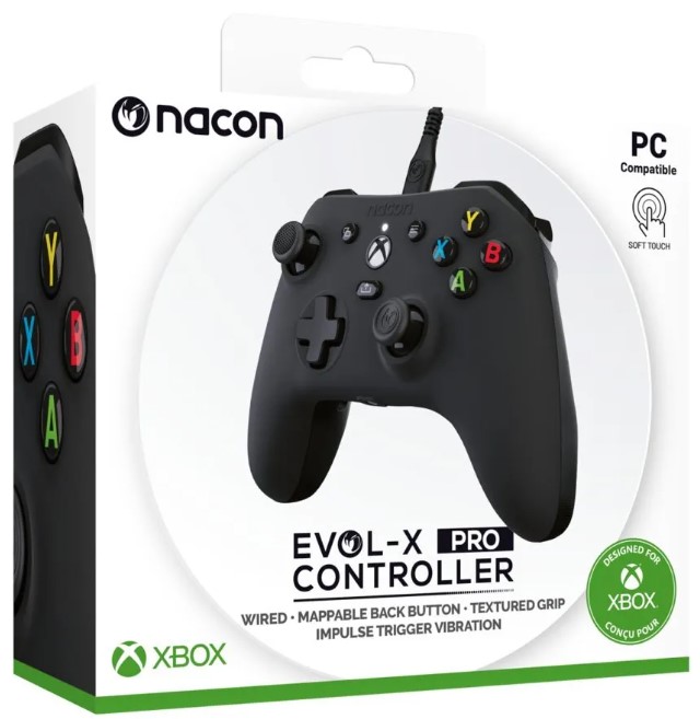 Nacon Pro Controller Evolve-X (Nero, Series X/S, One , PC)