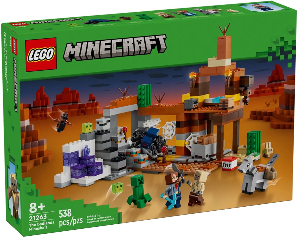 Lego Minecraft - La Miniera Delle Badlands