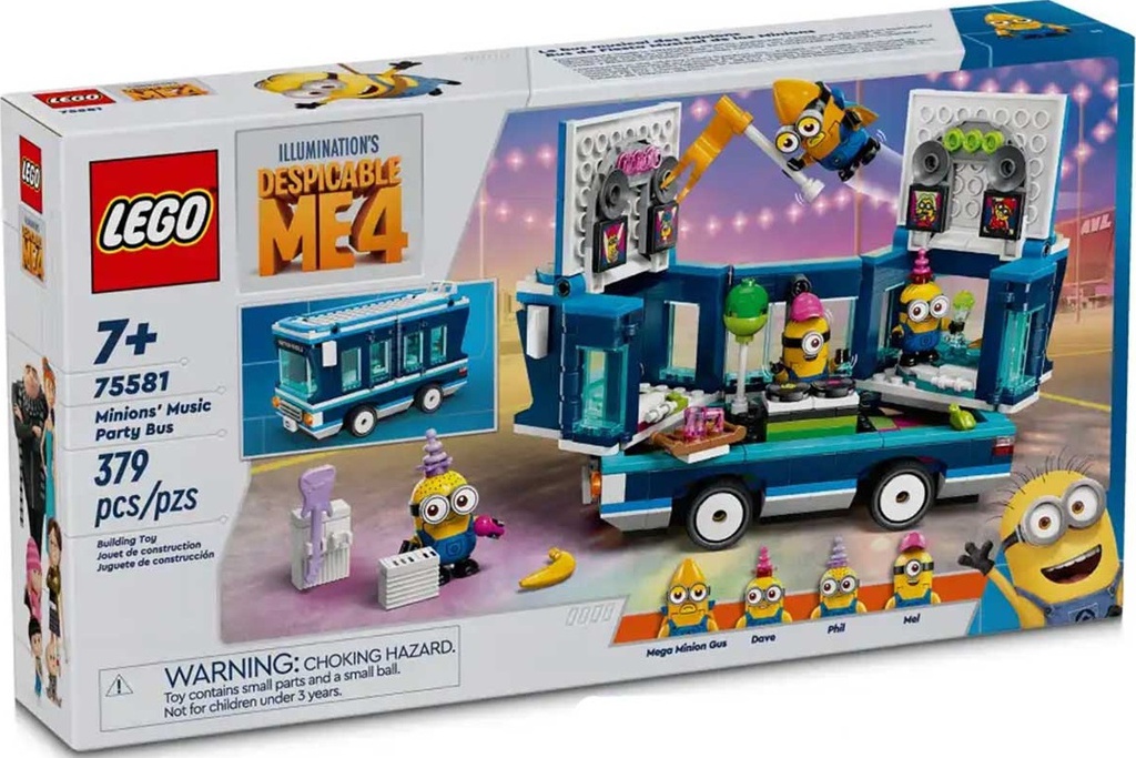Lego Cattivissimo Me 4 - Il Party Bus Musicale Dei Minions