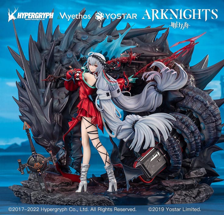 Arknights Statua Skadi the Corrupting Heart Elite 2 Version Deluxe Edition 32 Cm MYETHOS