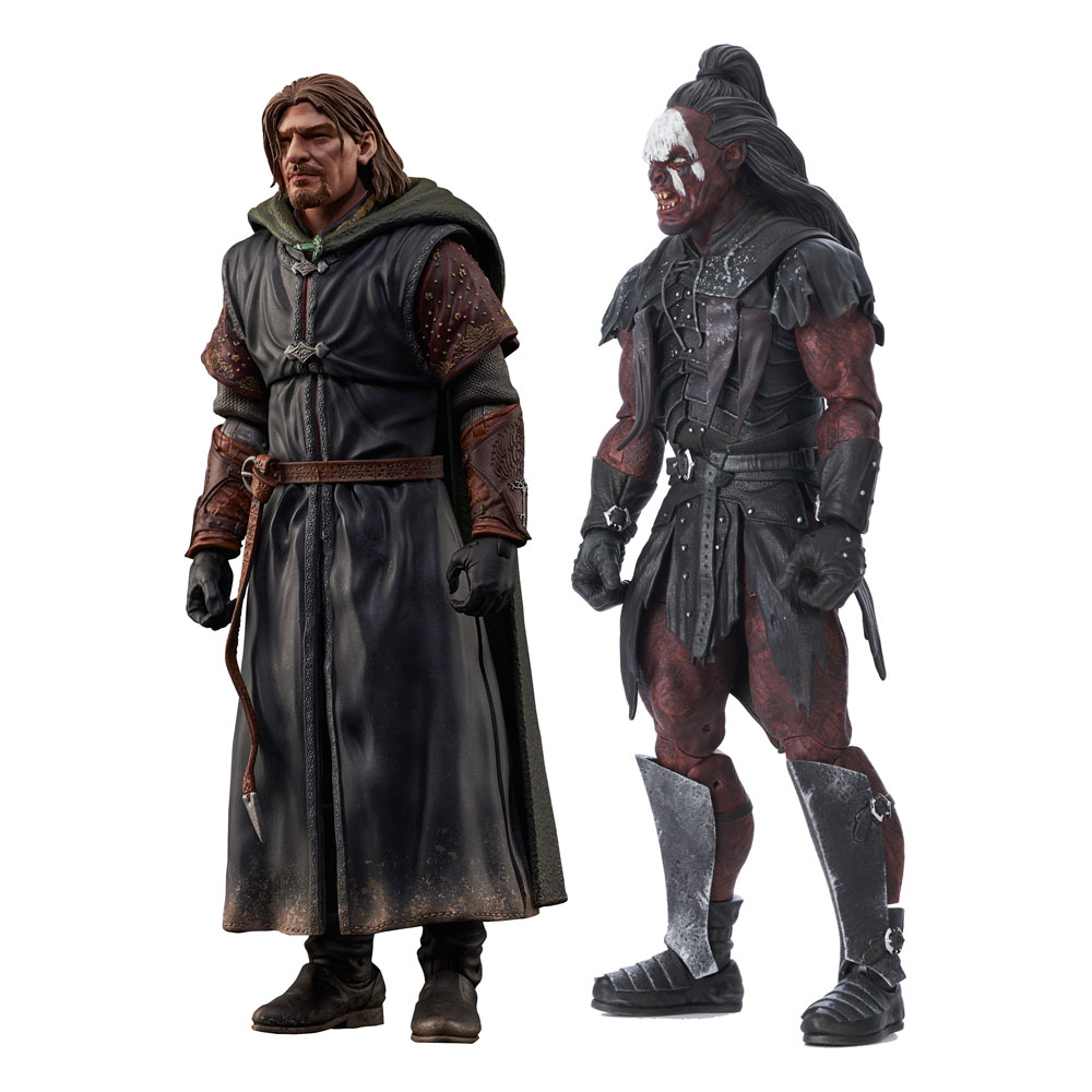 Il Signore degli Anelli - Boromir e Lurtz (18 cm) 