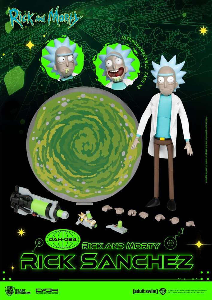 Rick And Morty - Rick Sanchez (Dah, 23 cm)