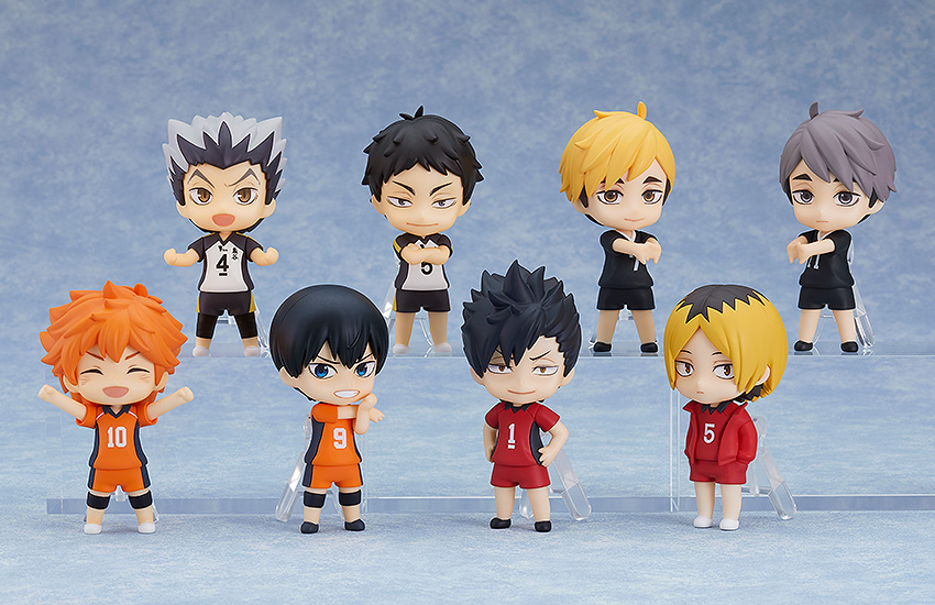 Haikyu - Nendoroid Nationals (Set 8 pezzi, 7 cm)