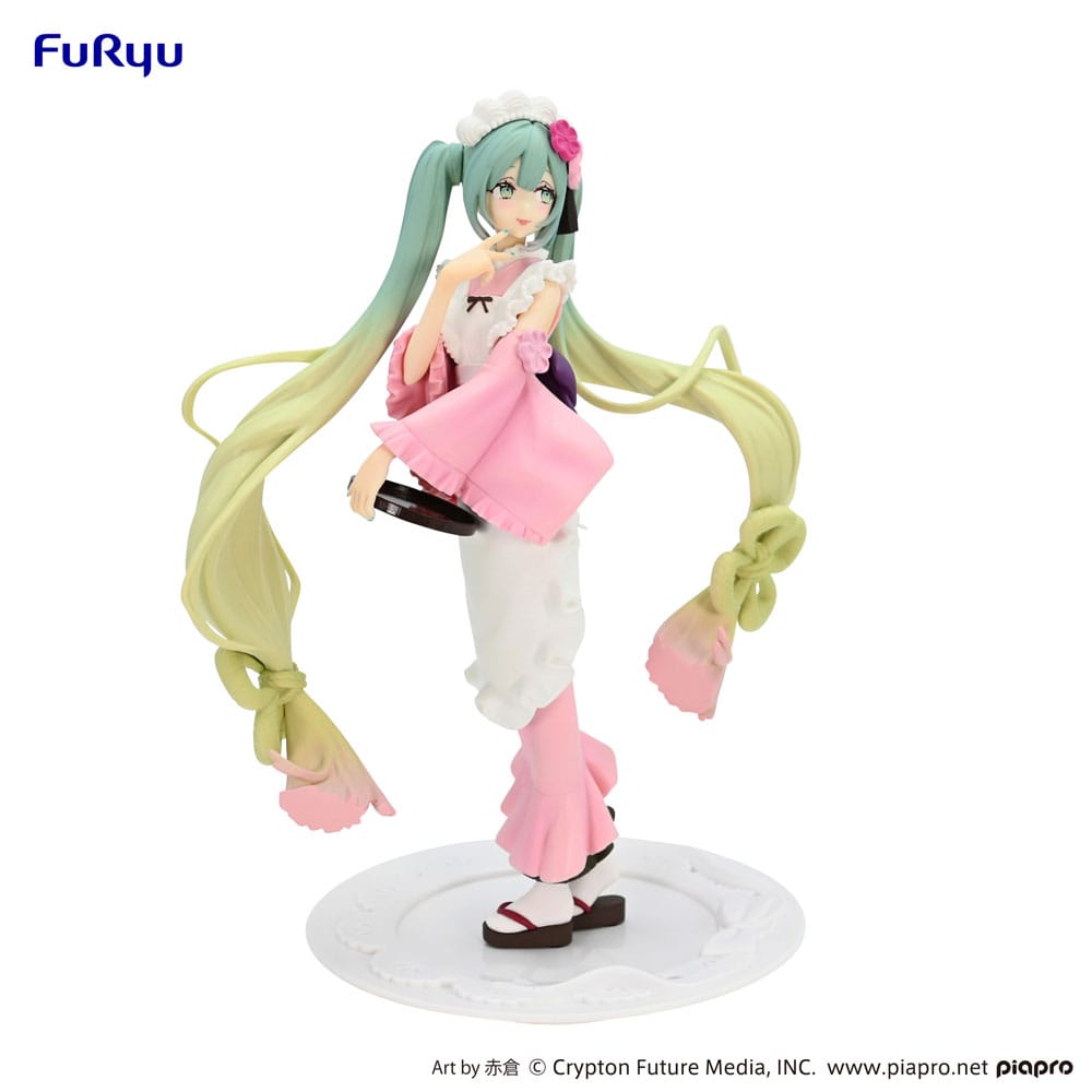 Hatsune Miku - Matcha Green Tea Parfait Cherry Blossom Version (Exceed Creative, 20 cm)