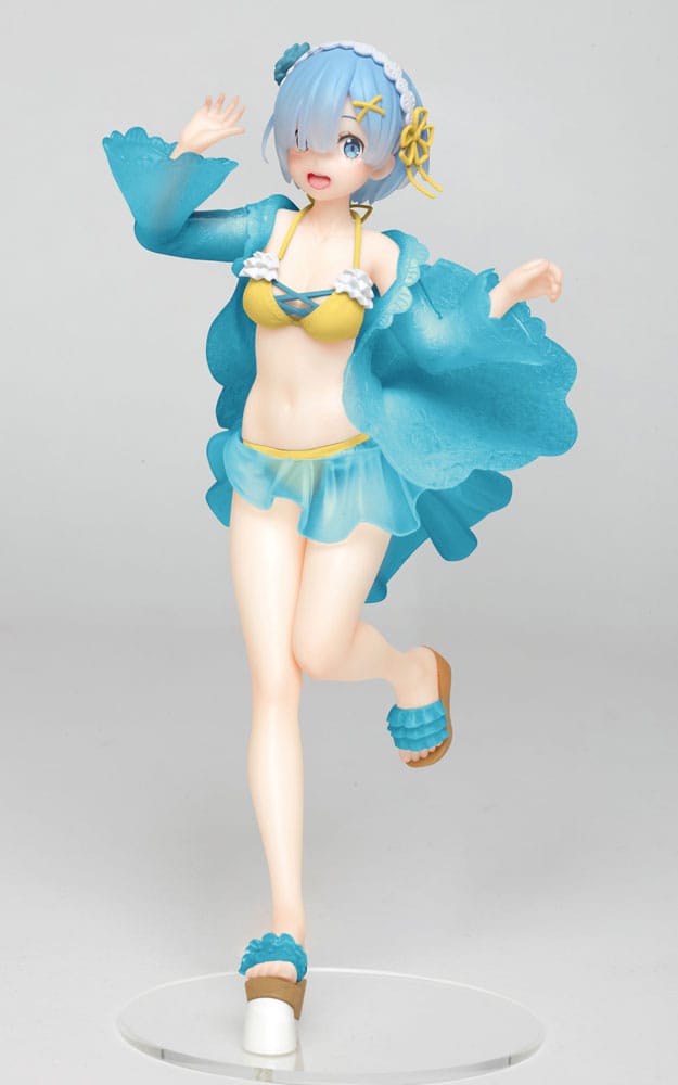 Re Zero Precious - Rem Original Frill Swimwear Version (Renewal Edition,  23 cm)