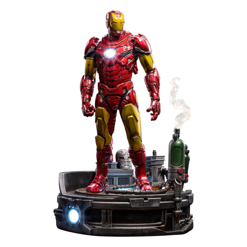 Marvel - Iron Man (Unleashed Deluxe Art, 23 cm)