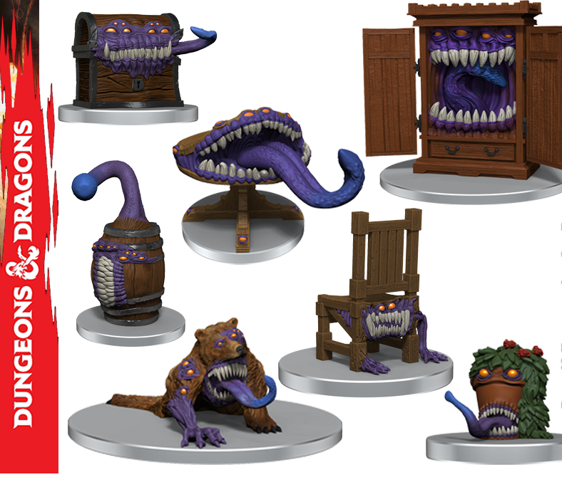 Dungeons & Dragons Figures Colonia di Mimic Colony WIZKids