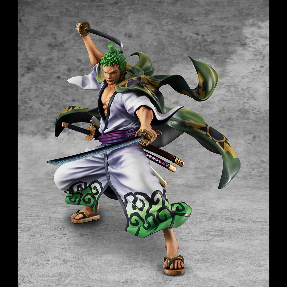 One Piece Statua Warriors Alliance Zoro Juro PoP 22 Cm MEGAHOUSE