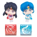 Sailor Moon Cosmos Look Up Statue Eternal Sailor Mercury & Eternal Sailor Mars Set 11 cm