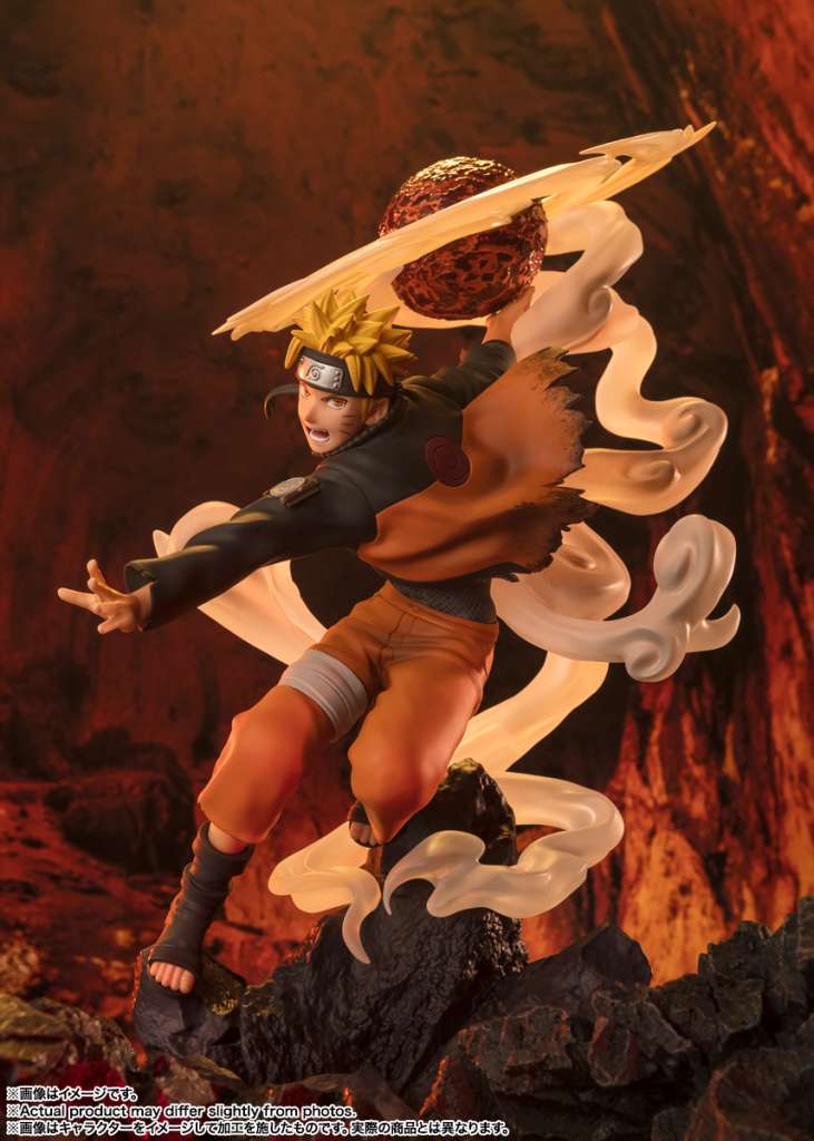 Naruto Uzumaki Lava Release Statua Figuarts Zero 23 cm Bandai