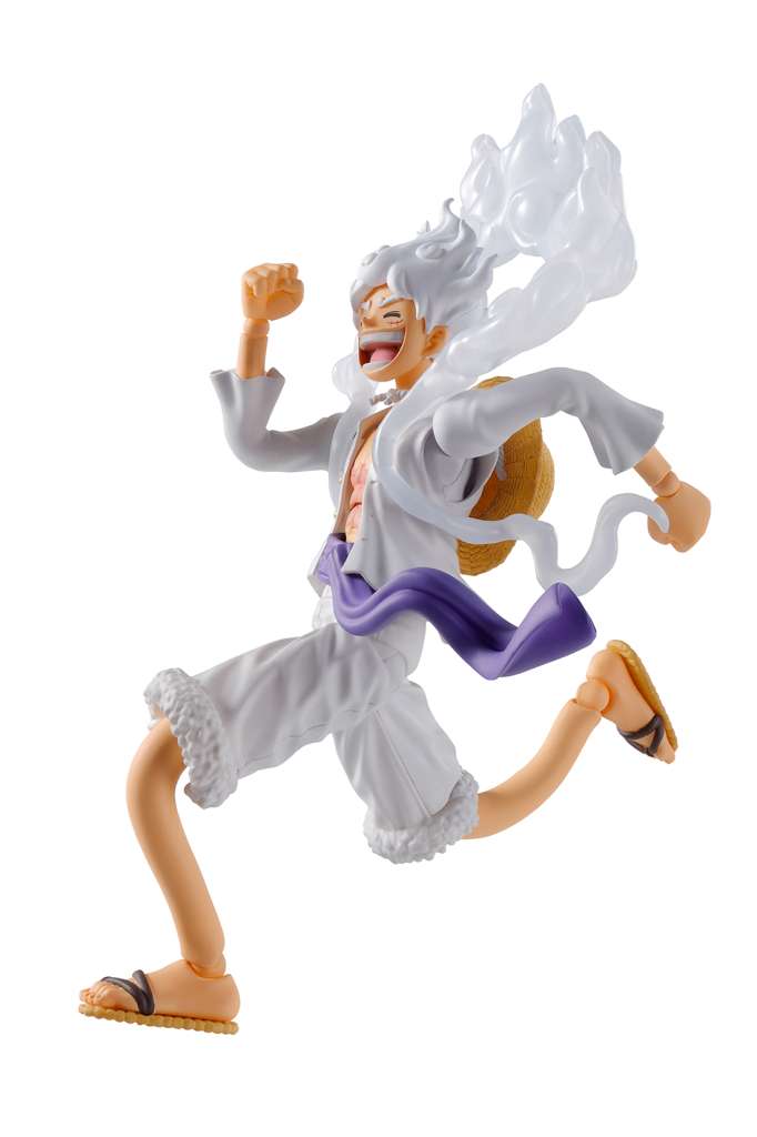 One Piece Action Figure Monkey D. Luffy Gear 5 S.H. Figuarts 15 Cm
