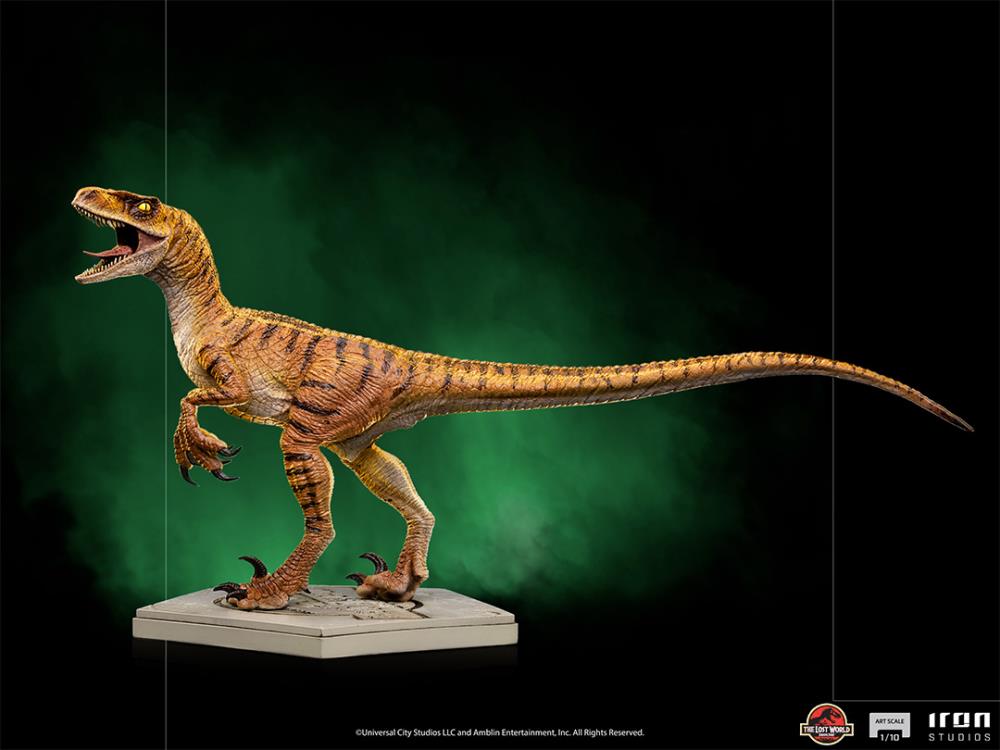 Jurassic World Statua Velociraptor 30 Cm IRON STUDIOS