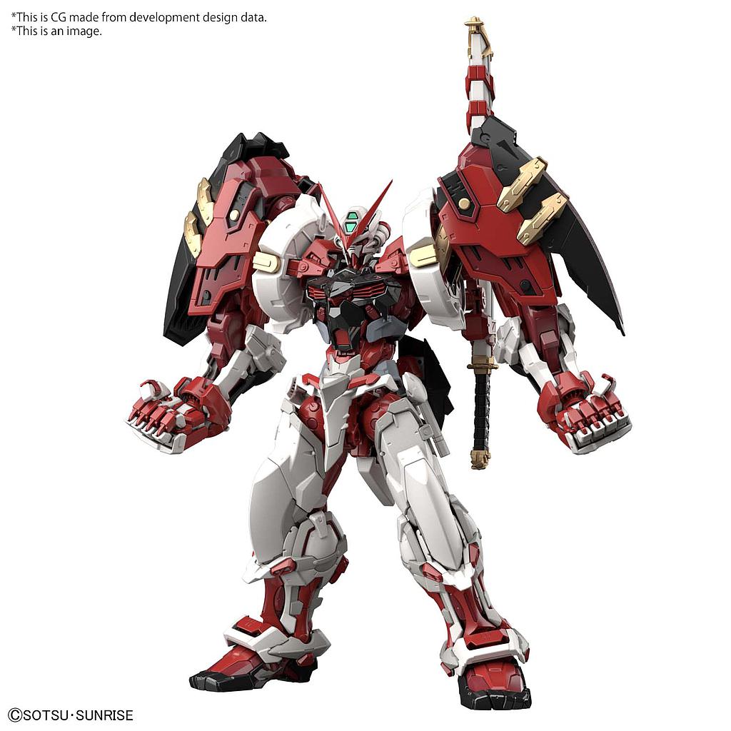 BANDAI Model Kit Gunpla MG Gundam Astray Red FR POW HI RES New 1/100