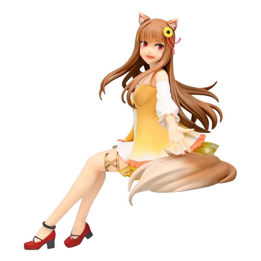 Spice and Wolf Statua Holo Sunflower Dress Version 17 Cm Furyu