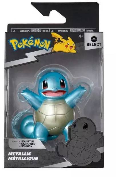 Pokemon - Squirtle (Select Battle Figure Metallic, 8 cm)