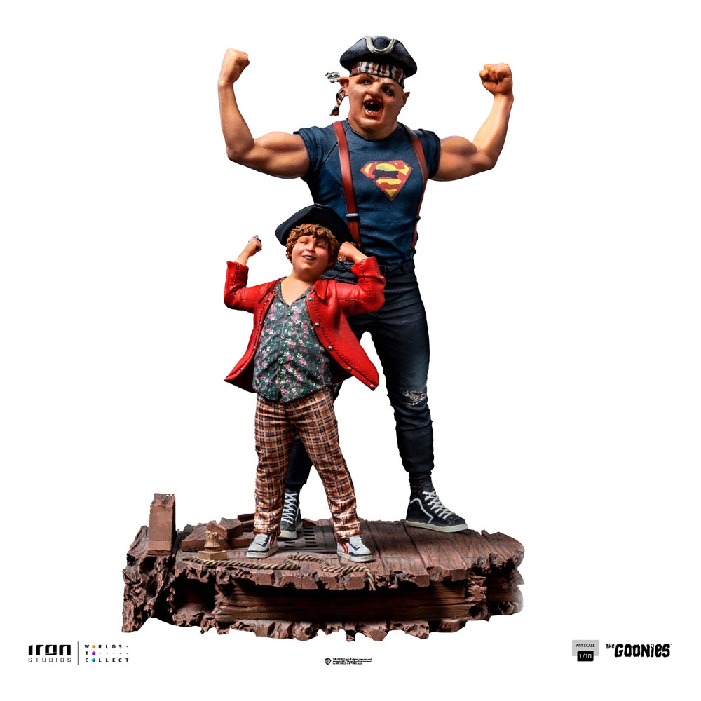 I Goonies Statua Sloth e Chunk 23 Cm IRON STUDIOS