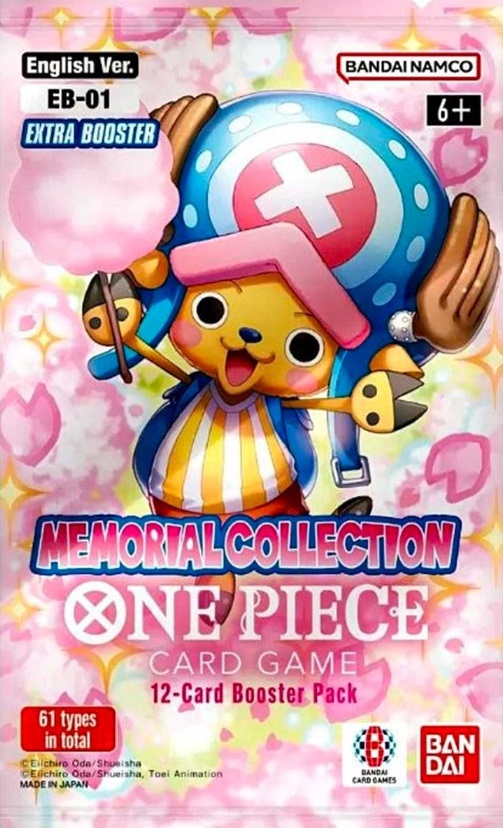 Carte One Piece - EB-01 Memorial Collection (Busta 12 Carte, EN)