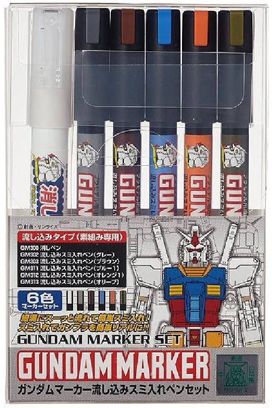 Model Kit Gundam - Marker AMS-122 Set