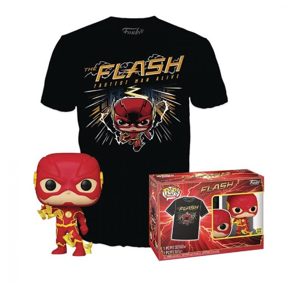 Funko Pop! & Tee DC Comics - The Flash (Taglia S)