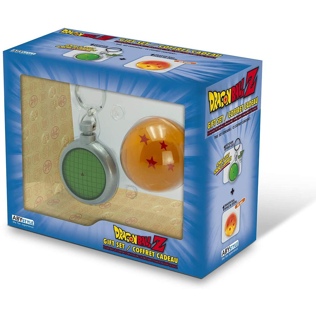 Set Regalo Dragon Ball Z (Portachiavi Radar + Sfera Del Drago 4 stelle)