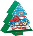 Pocket Pop! DC Comics - Holiday-Tree With Vinyl Figures