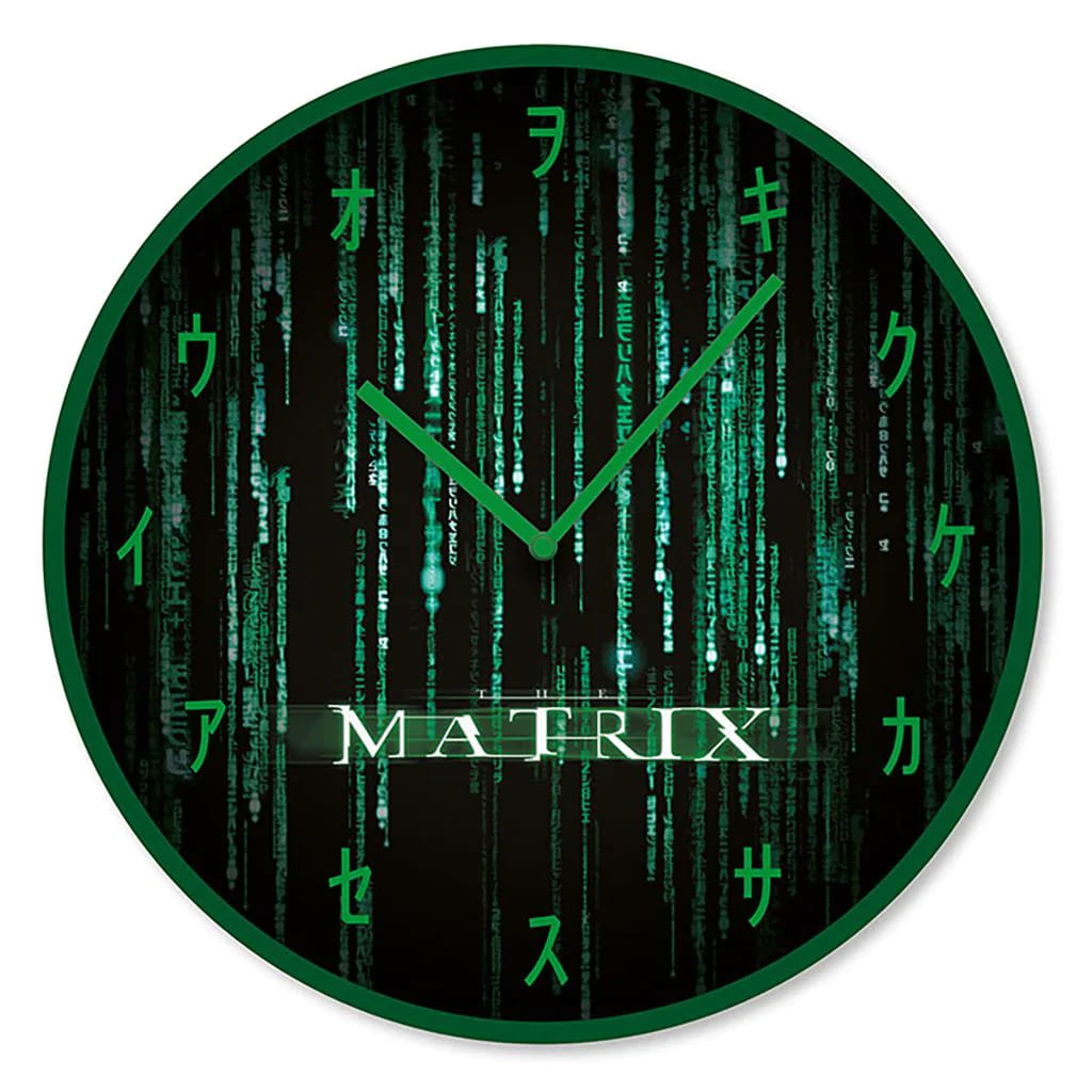 Matrix Codice Orologio da Parete Pyramid