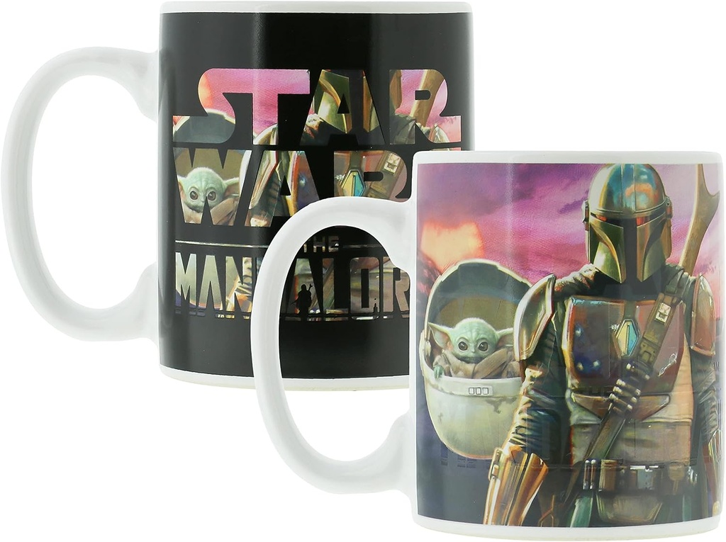 Tazza Star Wars The Mandalorian (Termosensibile)