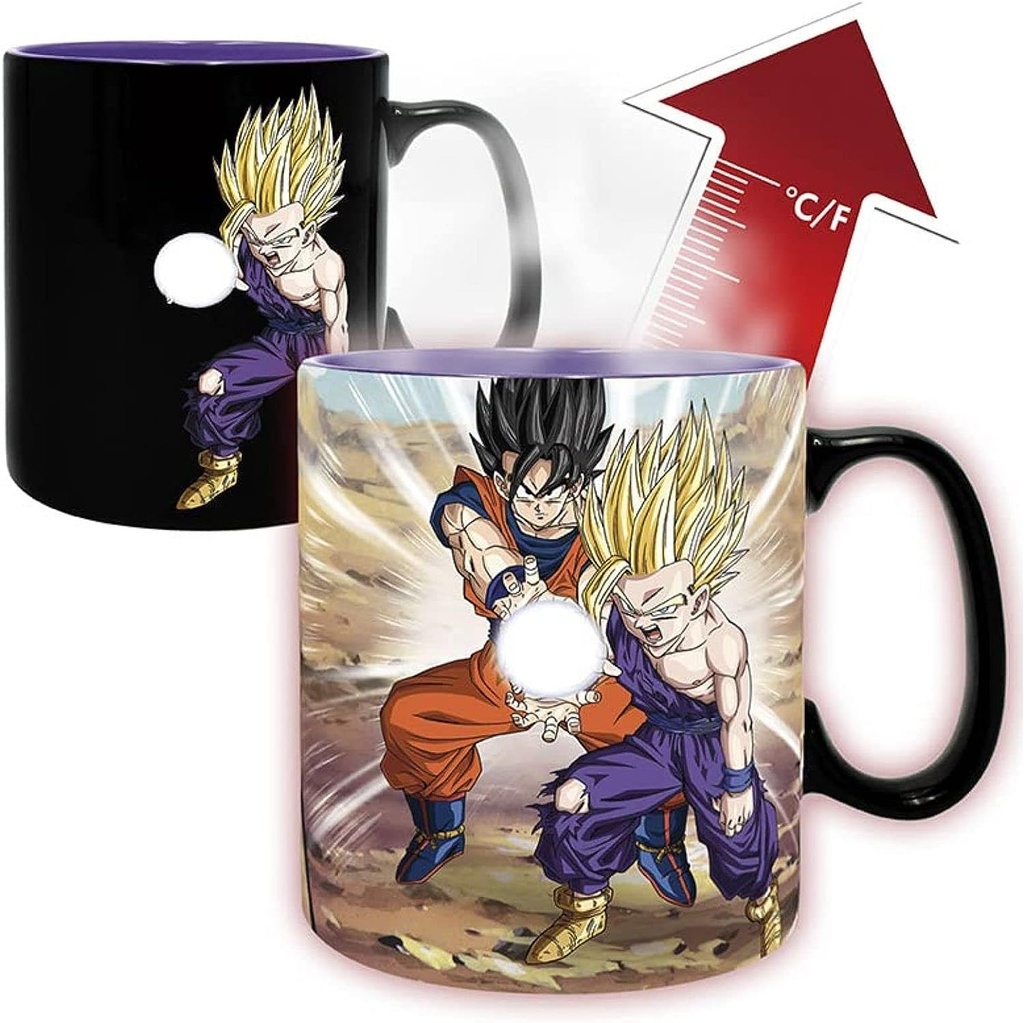 Tazza Dragon Ball - Super Saiyan Gohan Vs Cell (Termosensibile)