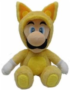 Peluche Super Mario - Luigi Volpe (22 cm) 