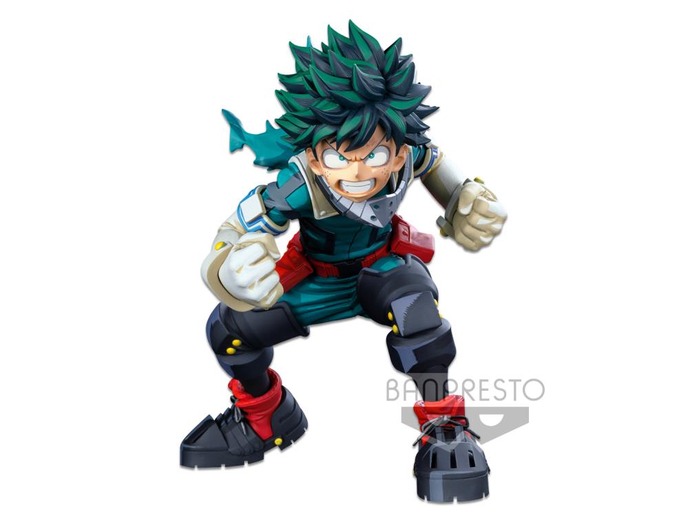 BANPRESTO Izuku Midoriya Two Dimensions My Hero Academia Super Master Stars Piece WFC 18 c