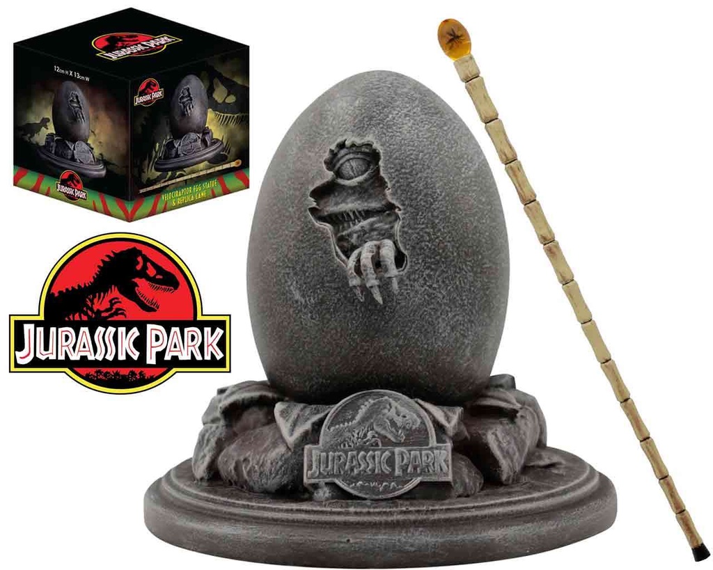 Jurassic Park - Velociraptor Egg Statue