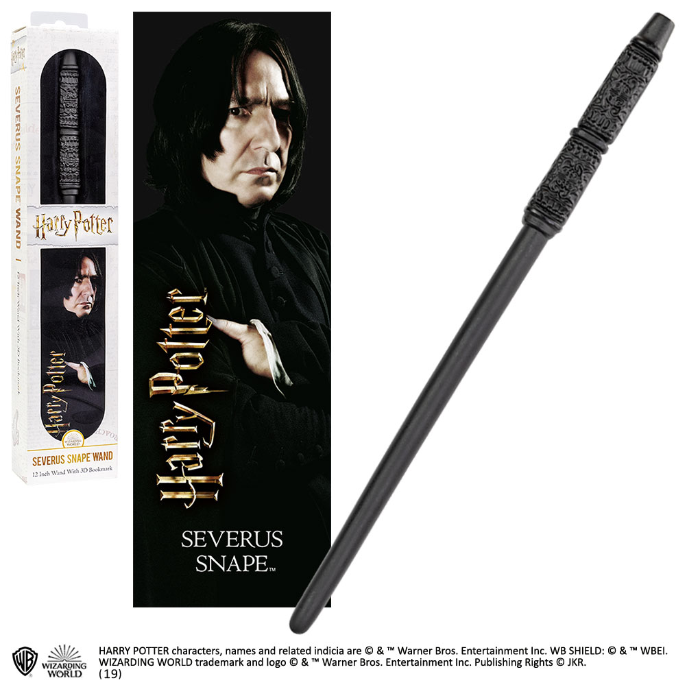 NOBLE Harry Potter Severus Snape Bacchetta 30 cm Replica