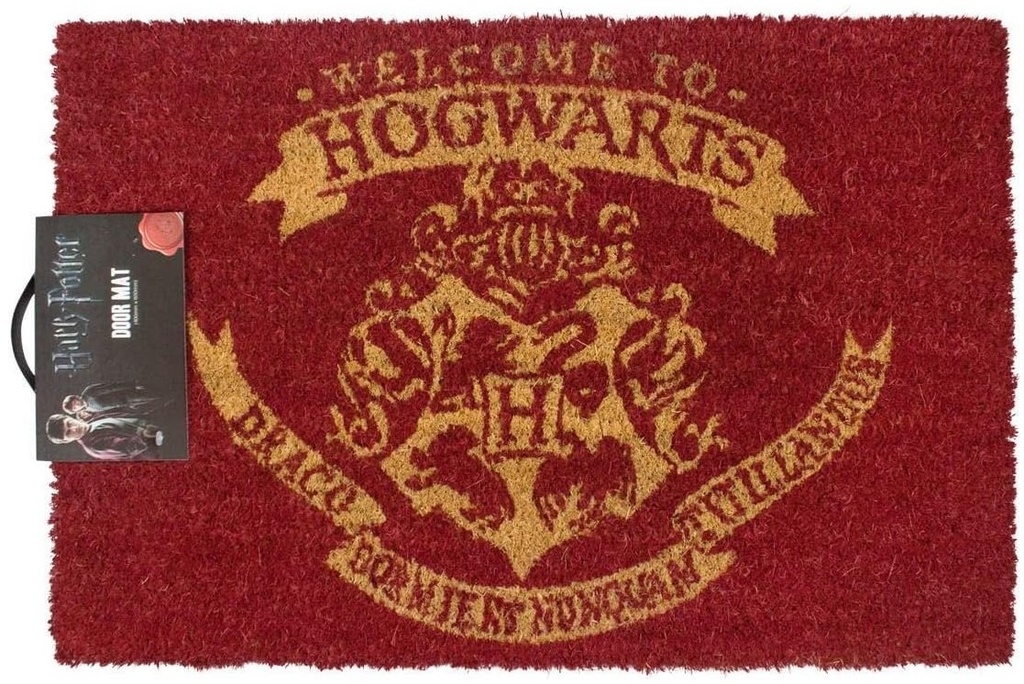 Zerbino Harry Potter - Welcome To Hogwarts (Rosso)