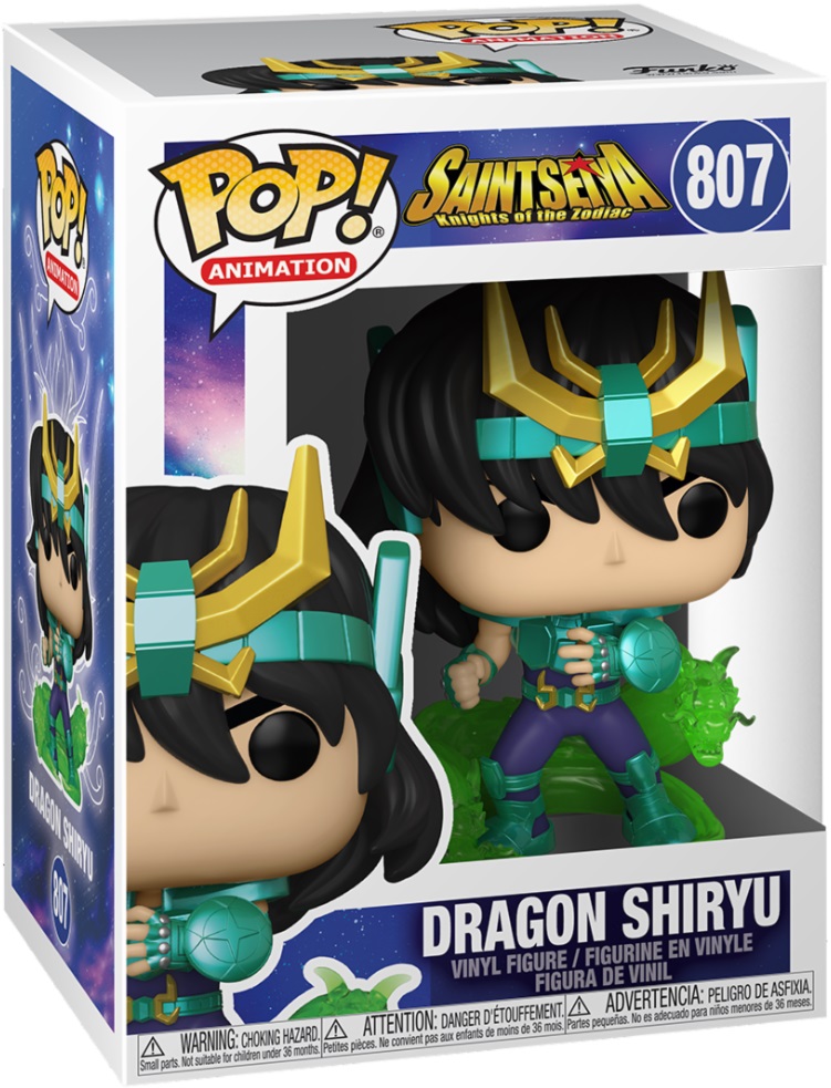 Funko Pop! Saint Seiya Knights Of The Zodiac - Dragon Shiryu (9 cm)