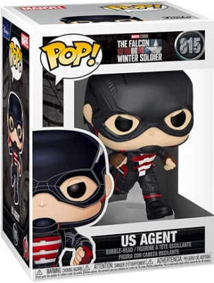 Funko Pop! Marvel The Falcon & Winter Soldier - US Agent (9 cm)