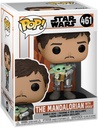 Funko Pop! Star Wars The Mandalorian - The Mandalorian with Grogu (9 cm)