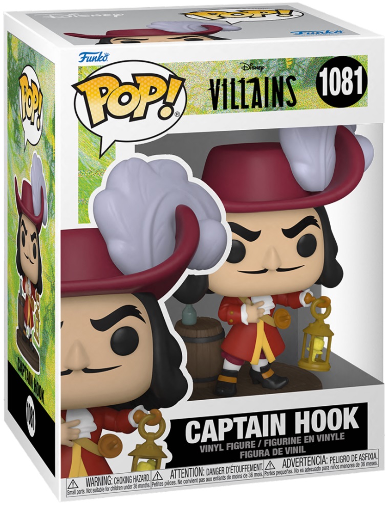 Funko Pop! Disney Villains - Captain Hook (9 cm)