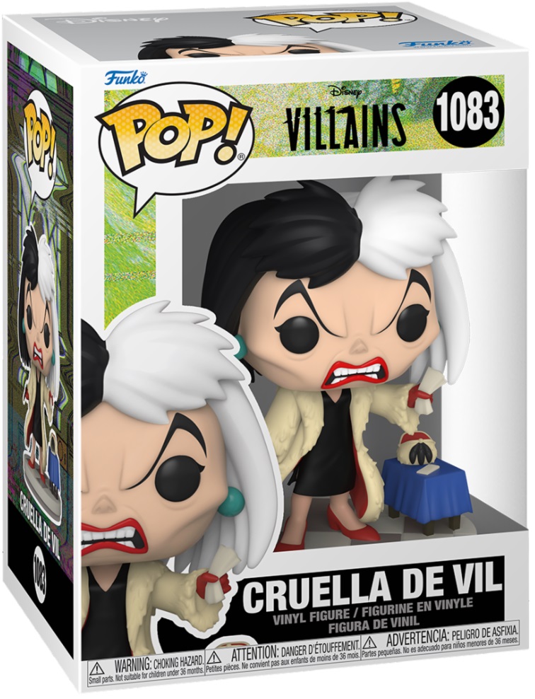 Funko Pop! Disney Villains - Cruella De Vil (9 cm)