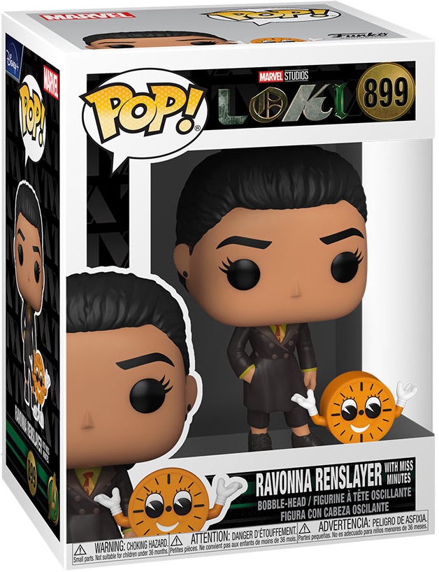 Funko Pop! Marvel Loki - Ravonna Renslayer With Miss Minute (9 cm)