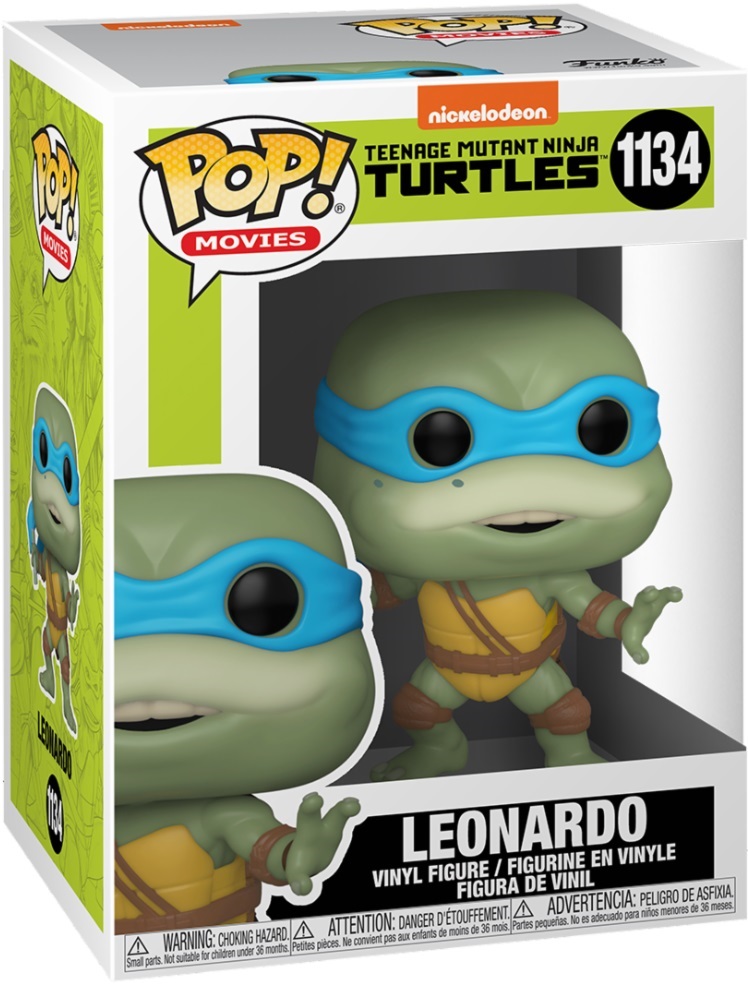 Funko Pop! TMNT 2 - Leonardo (9 cm)