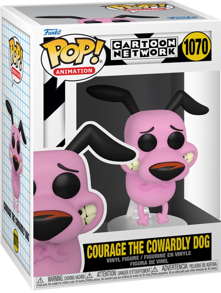 Funko Pop! Cartoon Network - Courage the Cowardly Dog (9 cm)