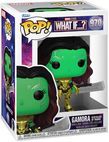 Funko Pop! Marvel What If...? - Gamora With Blade of Thanos (9 cm)