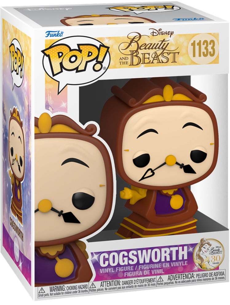 Funko Pop! Disney Beauty And The Beast - Cogsworth (9 cm)