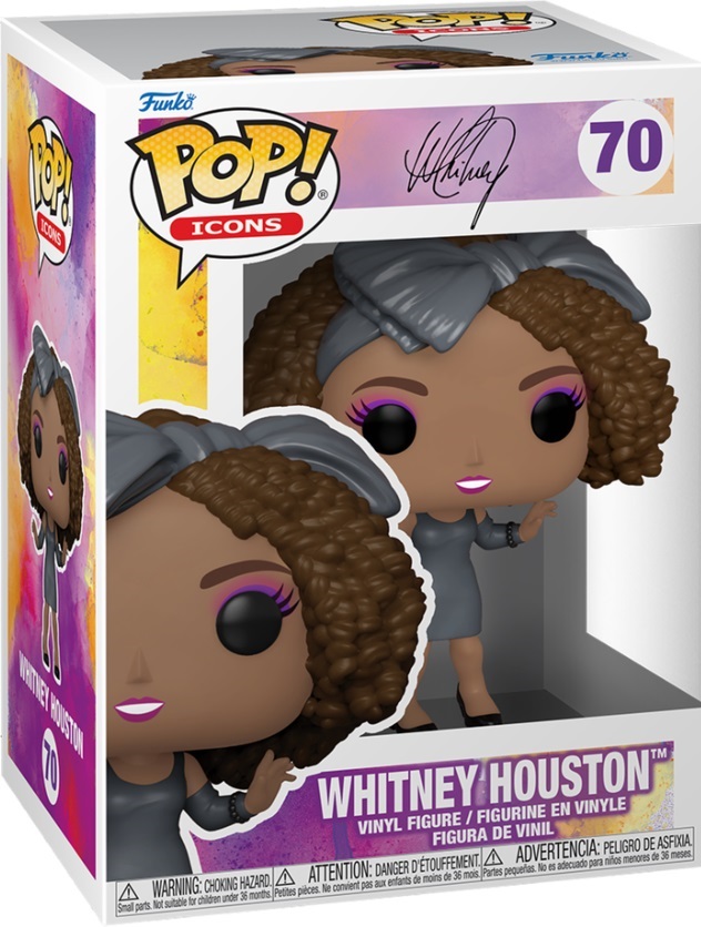 Funko Pop! Rocks - Whitney Houston (9 cm)