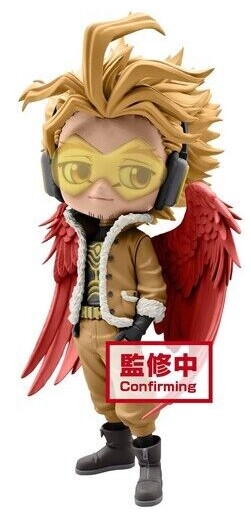 Q Posket My Hero Academia - Hawks (Versione A, 14 cm)